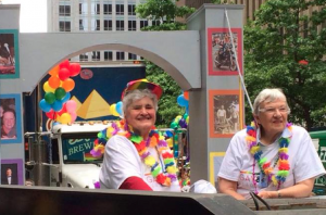 Aganita and Sue at Seattle Pride